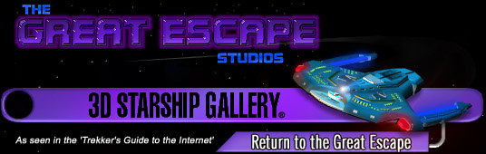 The Great Escape Studio's 3D Starship Archives