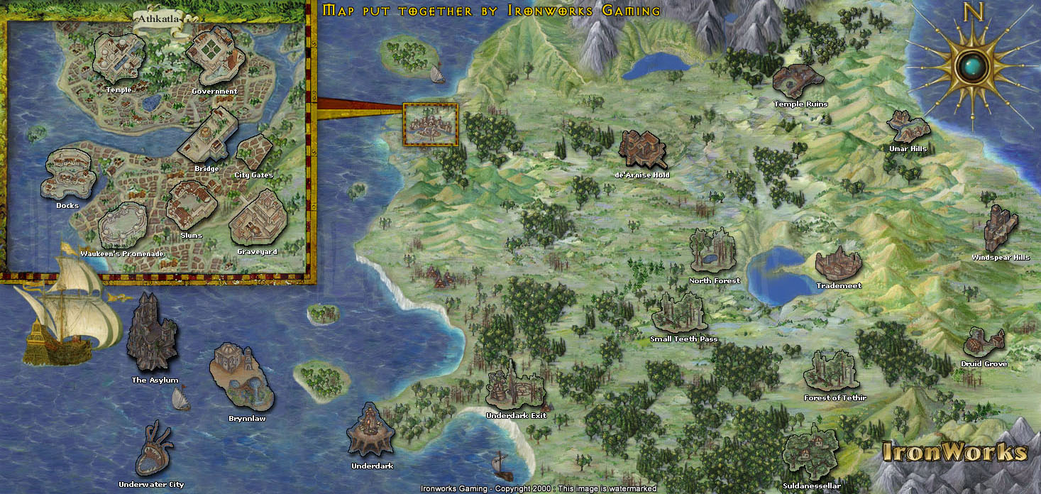 35 Baldurs Gate 2 Map Maps Database Source